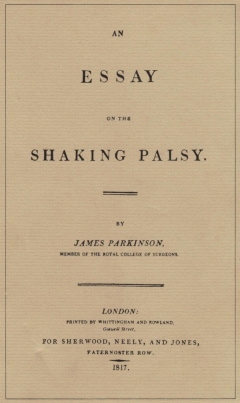 The publication that gave Parkinson's its name